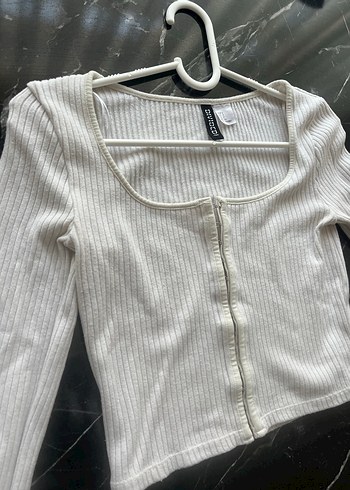 H&M Kadın Uzun Kollu Üst - Görsel 4