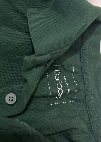 Erkek Yeşil ve mavi  Polo Yaka Kısa Kollu Tişört - Görsel 2