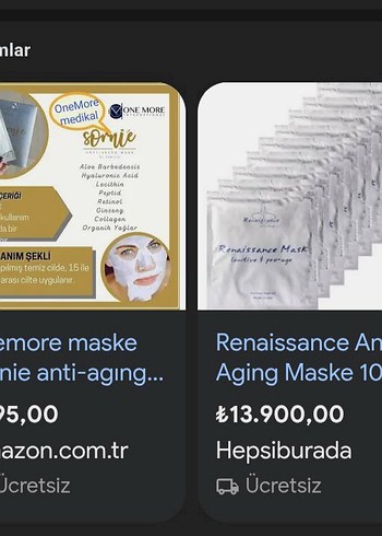 Sernie Anti-Aging Yüz Maskesi - Görsel 5
