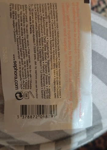 SEPHORA Krem Şanti Vücut Nemlendirici - Görsel 3