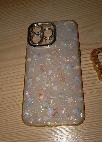 Boncuklu Bohem Tarzı Çok Renkli Telefon Kılıfı - Görsel 3