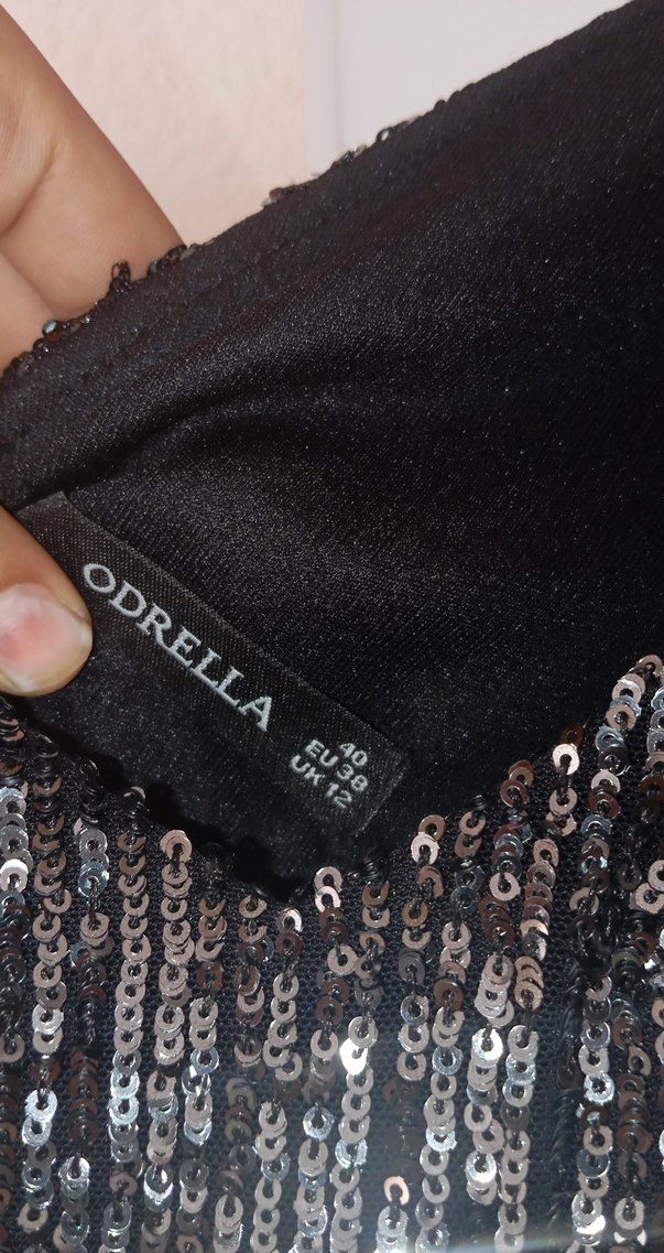 siyah kısa abiye - Görsel 5