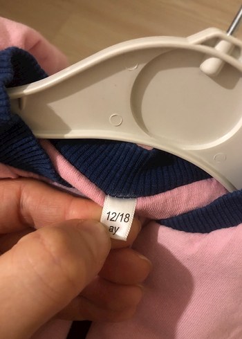 Pembe Fermuarlı Kız Bebek Tulumu - Görsel 4