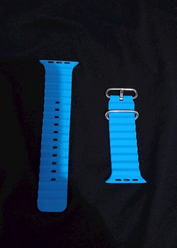 Apple Watch Renkli Mavi Akıllı Saat Kayışı 42/44/45/49mm