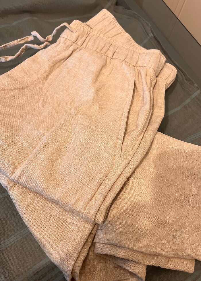 Keten Pantolon Gap - Görsel 3