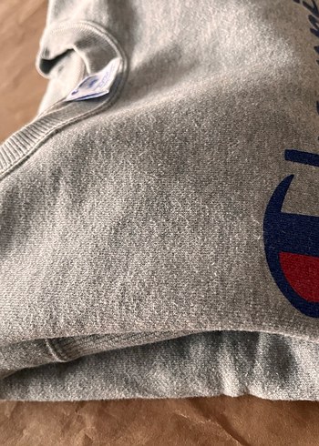 Gri Kadın Champion Sweatshirt - Görsel 5