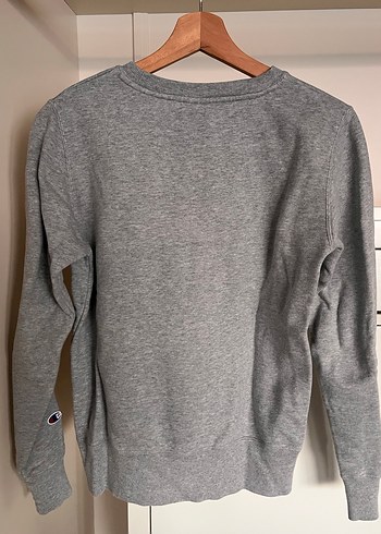 Gri Kadın Champion Sweatshirt - Görsel 4