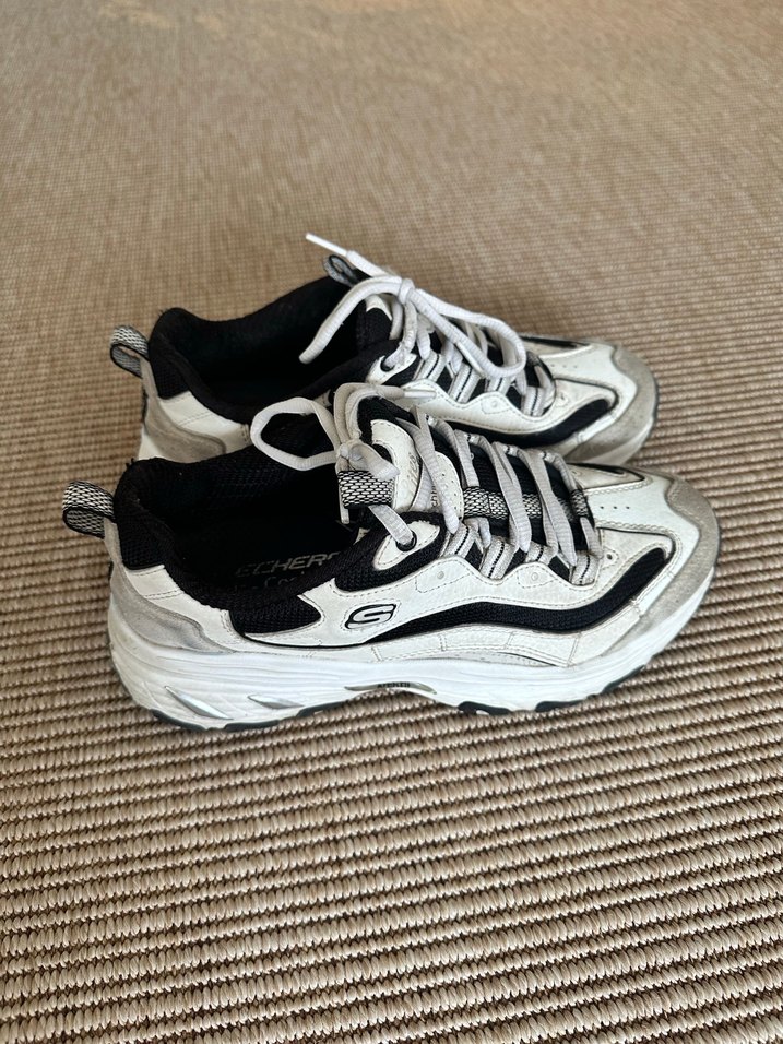 Skechers Beyaz Spor Ayakkabı - Görsel 3