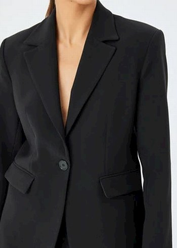 Mango Mango Siyah Kadın Blazer Ceket