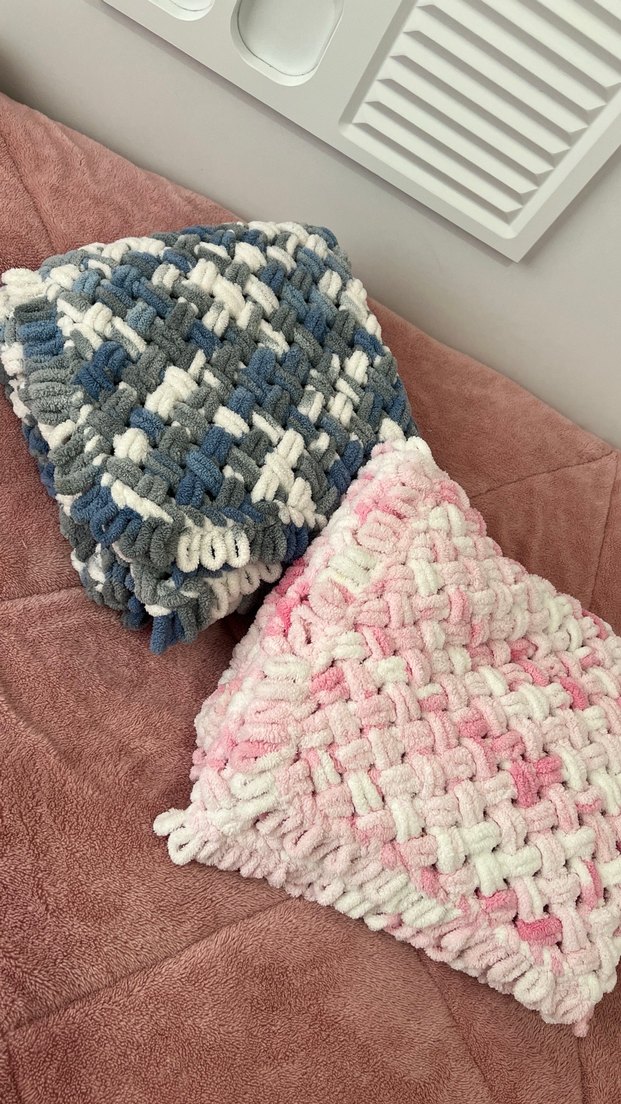 Gri ve pembe Çocuk Battaniyesi - Görsel 5