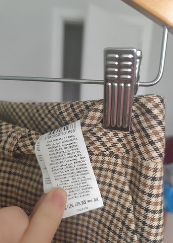 Bej Midi Önden Yırtmaçlı Kadın Etek - Görsel 6