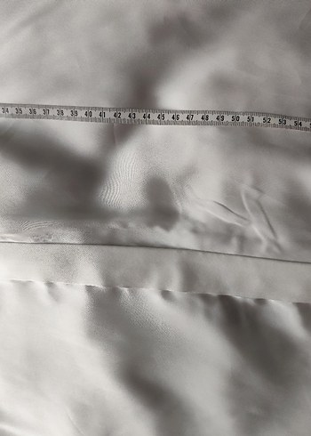 Beyaz V Yaka Uzun Kollu Gömlek - Görsel 9