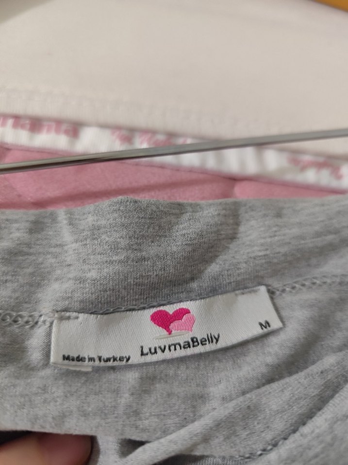 Gri Dökümlü Hamile Midi Etek - Görsel 3