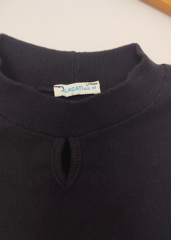 Damla Dekolteli Prenses Kol Kadın Triko Bluz - Görsel 4