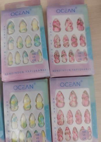 Ocean Kendinden Yapışkanlı Takma Tırnak - Görsel 3