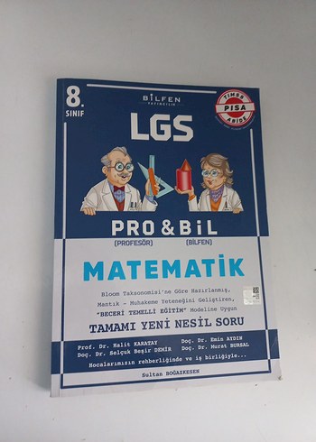  Beden 8. Sınıf LGS Pro & Bil Matematik Soru Bankası