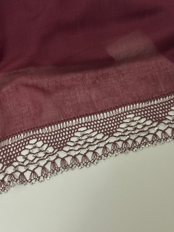 Tığ oyasi yazma - Görsel 3