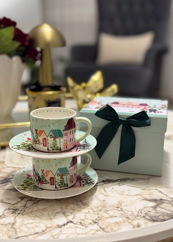 LCW home Desenli 2'li Fincan Seti - Görsel 2