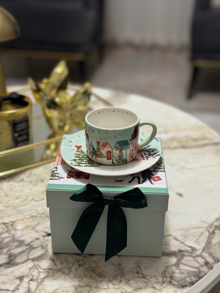 LCW home Desenli 2'li Fincan Seti - Görsel 3