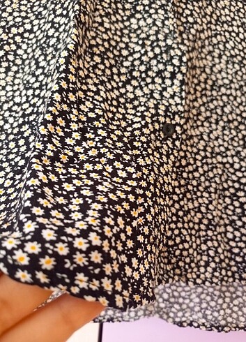 Çiçek desenli gömlek - Görsel 2