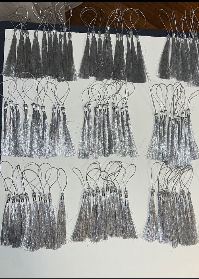 SILVER PÜSKÜL 100 ADET 9 CM - Görsel 3