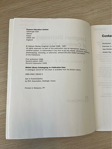  Beden LONGMAN COMMON ERRORS WORKBOOK