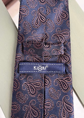 Kahverengi Desenli Klasik Erkek Kravat - Görsel 4