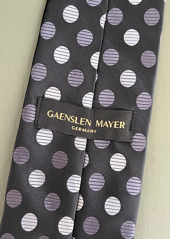 Gri Puantiyeli Erkek Kravat - Görsel 4