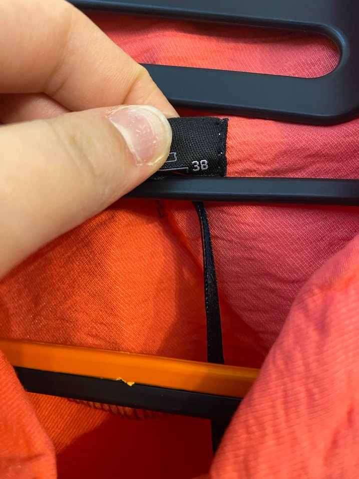 Kadın Nar Çiçeği Nakışlı Uzun Keten Ceket - Görsel 3