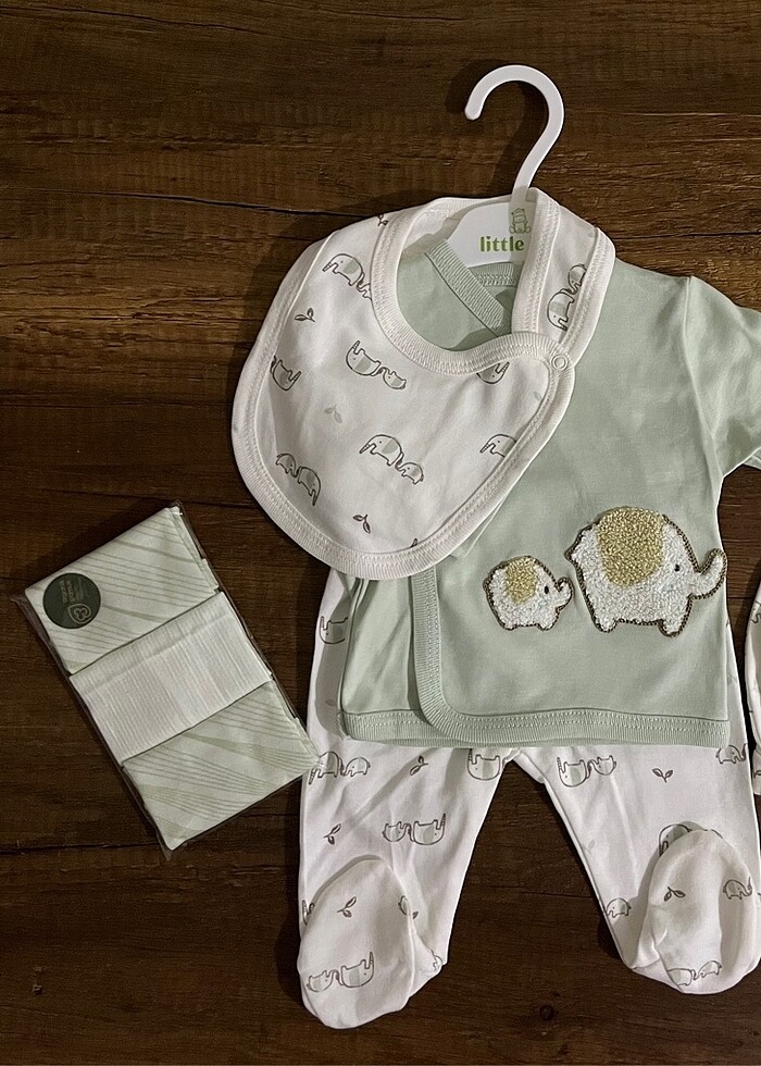 Hastane çıkışı 3lü ağız mendili hediye - Görsel 2