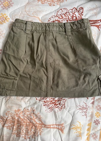 Kahverengi Kemerli Midi Etek - Görsel 2