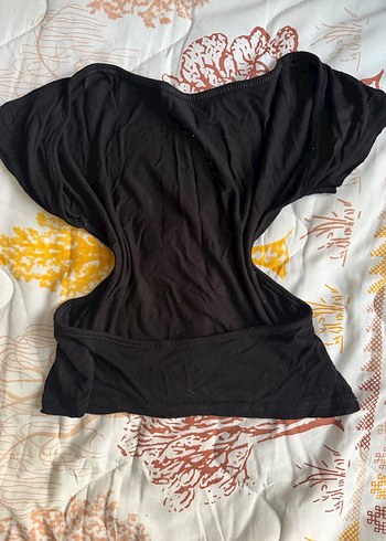 sırt dekolteli bluz - Görsel 2