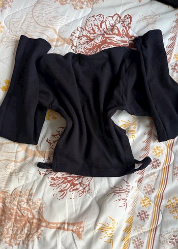 Siyah Kadın bluz - Görsel 2