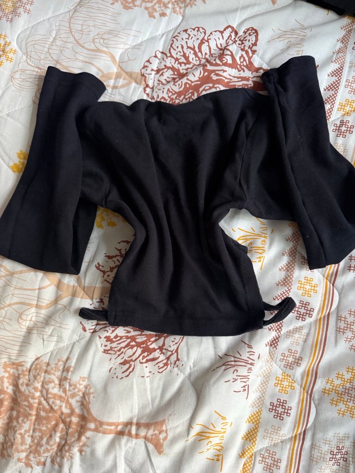 Siyah Kadın bluz - Görsel 2