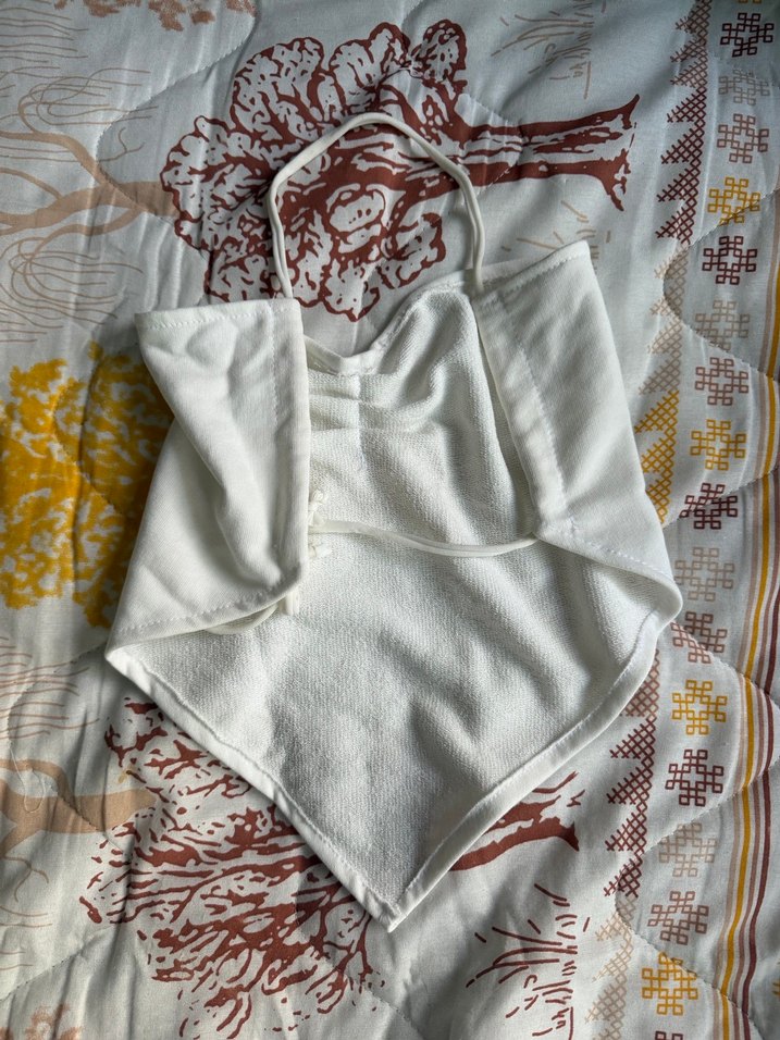 sırt dekolteli crop - Görsel 2