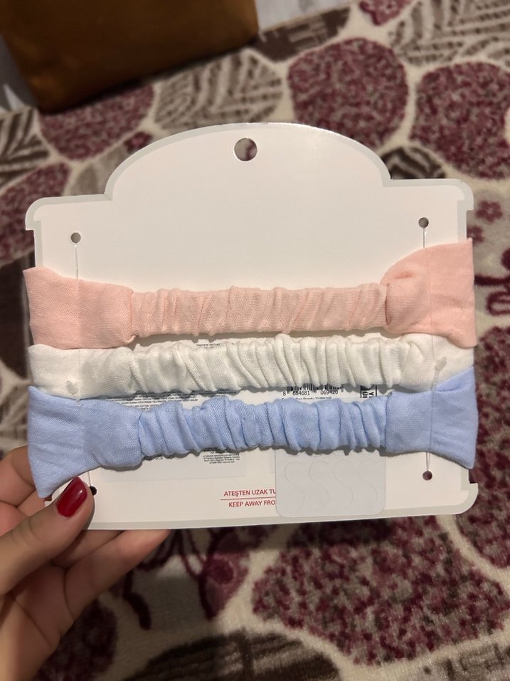 Çocuklar için Bohem Bağlamalı Saç Bantları Seti - Görsel 2