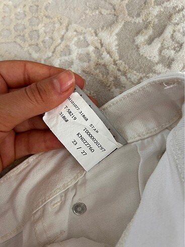 Beyaz jean - Görsel 3