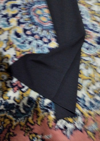 Kadın Siyah V Yaka Kemerli Bluz - Görsel 4