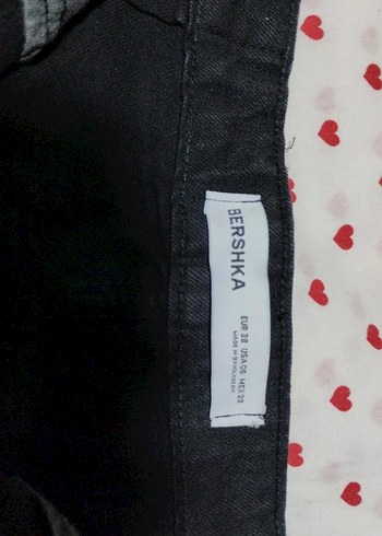 Düğmeli Siyah Denim Mini Etek - Görsel 3