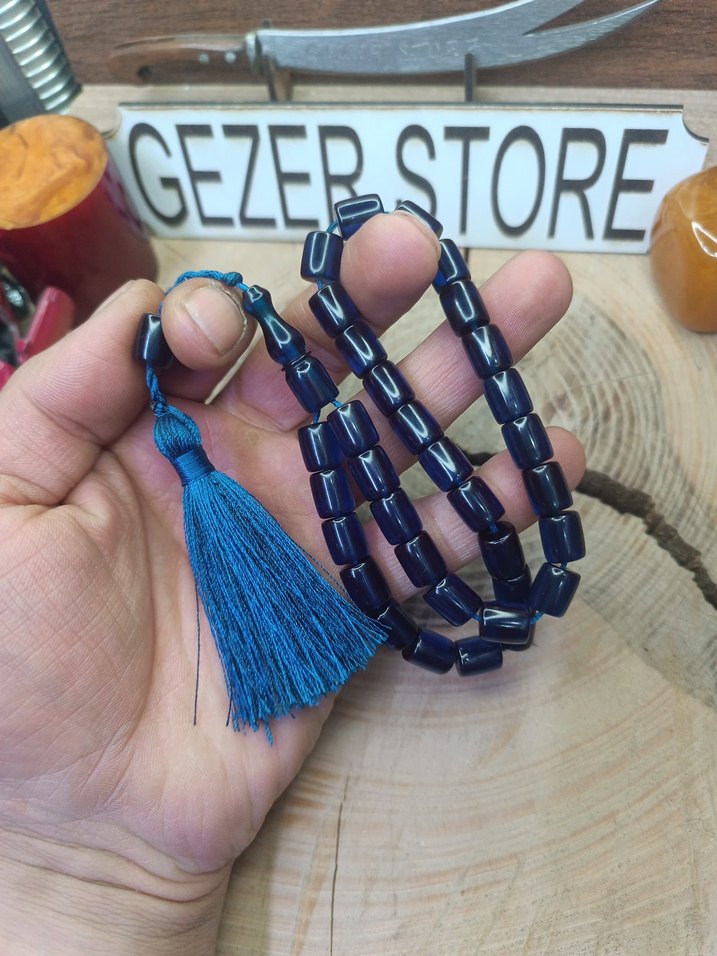 ateş kehribar tesbih - Görsel 2