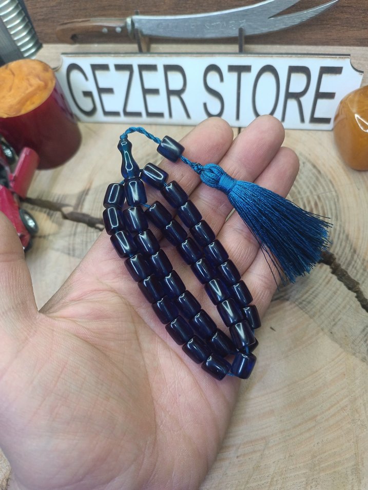 ateş kehribar tesbih - Görsel 3