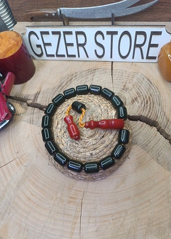 efe boy maskot sıkma kehribar tesbih - Görsel 4