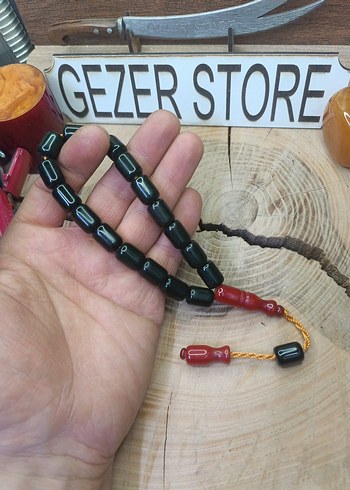 efe boy maskot sıkma kehribar tesbih - Görsel 2