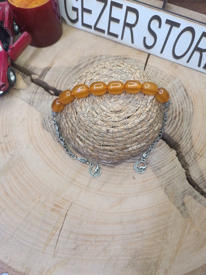 Efe boy maskot ateş kehribar tesbih - Görsel 3