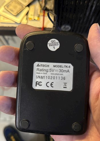 A4 tech Kablolu Sayısal Tuş Takımı Gri - Görsel 2