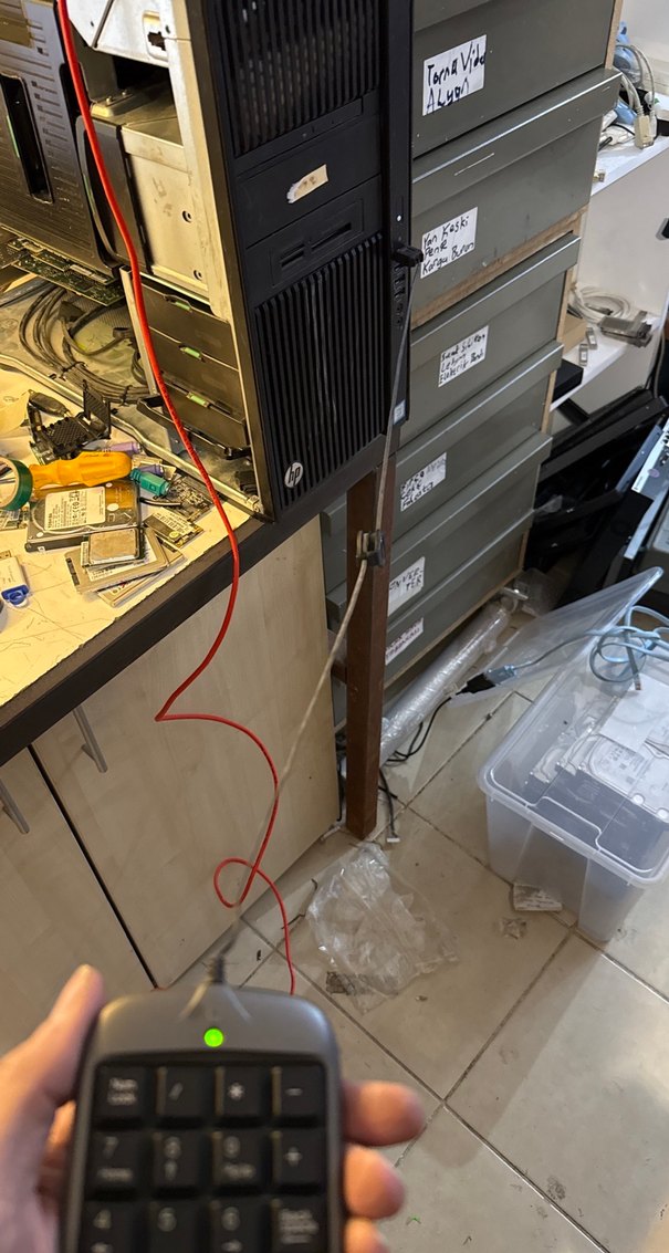 Gri Kablolu Sayısal Klavye - Görsel 3