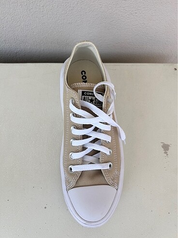 38 Beden camel Renk Yeni Converse Platformlu Spor Ayakkabısı