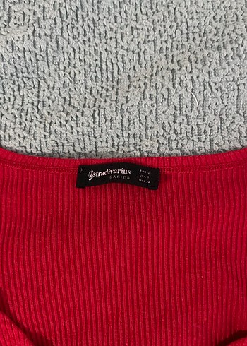 Kırmızı Kısa Kollu Tişört - Görsel 3