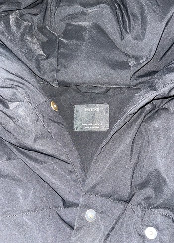 Siyah Kadın Mont - Görsel 2