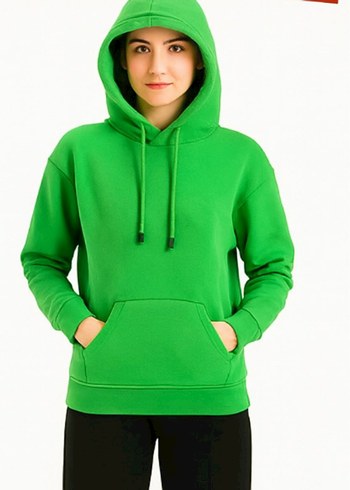 Trendyol & Milla Siyah Kapüşonlu Rahat Kesim Sweatshirt